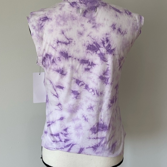 Love for Humanity sleeveless tie dye shirt in a size small NWT novelty casual - Picture 3 of 11